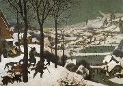 Pieter Bruegel, Hunters in the snow